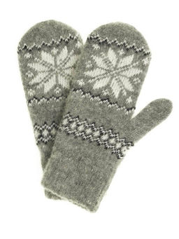 Варежки женские "Звезда с зигзагом" 3009-15