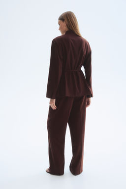 Oversized belted blazer - H&m фото 6