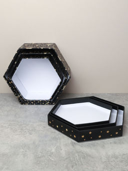 Коробка подарочная 3 штуки / 1161 /уп 24/16*18.3*7/18*20.3*8/20*22.3*9cm - ГалеонТрейд фото 4