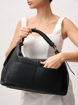 Кожаная сумка Andrea DBR 31374 черный фото 5