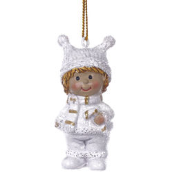 Фигурка декоративная подвесная "Дети", L3 W2,5 H6,5 см, 2в.