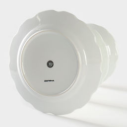 Этажёрка для фруктов и десертов Доляна Хохлома, 3 яруса, d=15/18/23 см, h=34 см, керамика, чёрная  фото 5