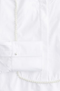 Camisa de esmoquin con cuentas decorativas - H&m фото 6