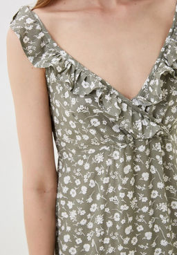 Платье с цветочным принтом - Incity фото 8