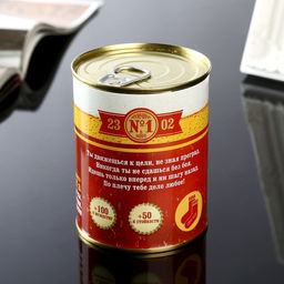 Носки мужские черные в банке Настоящие. С 23 февраля