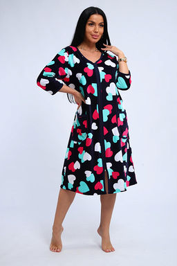 Халат велюровый на молнии (941-6) - Плиона фото 149