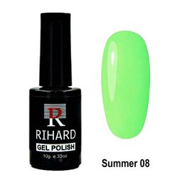 Rihard Summer Gel Polish Гель-лак - коллекция "Лето", 10 мл, №08