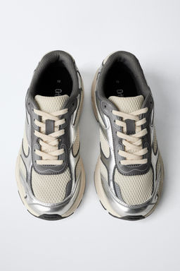 MESH SPORTS TRAINERS - Zara фото 5