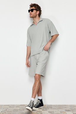 Ta_ Oversize/Geni_ Kesim Dokulu K_r__maz Ottoman _ort TMNSS24SR00037