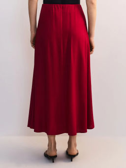 Юбка миди из вискозы и льна ZR2605013502-70 / Zarina