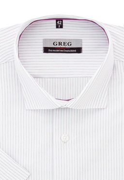 Сорочка мужская короткий рукав GREG 171/109/412/Z/1