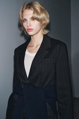 STRIPED BLAZER ZW COLLECTION LIMITED EDITION - Zara фото 5