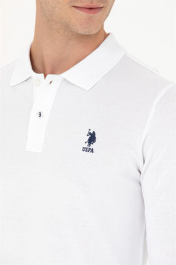 U. S. Polo Assn Мужской белый базовый свитшот - U.s. polo assn фото 14