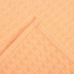 Цена за 2 шт. Набор кухонных полотенец «Доляна», коралловый, 35×60 см-2 шт., 100% хлопок, вафля, 220 г/м²