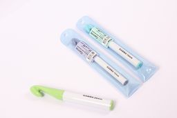 Для вязания Gamma PCH крючок пластик d 15 мм 17 см в чехле  фото 5