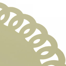 Салфетка декоративная Кружево д38см ПВХ, серебро (Китай) - Домашняя мода фото 3