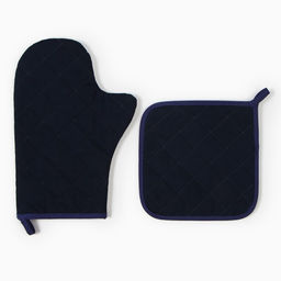 Набор кух. Этель Олива варежка-прихватка 20х28см, прихватка 19х19см,100% хл  фото 3