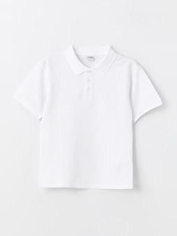 Polo Yaka Basic K?sa Kollu Erkek ?ocuk Ti??rt