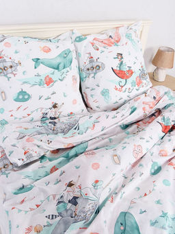 Пододеяльник 1,5-спальный, перкаль, детская расцветка (Морячок) - Ивановотекстиль фото 7