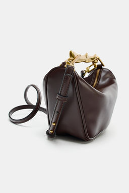 MINI BAG WITH METAL HANDLE - Zara фото 4