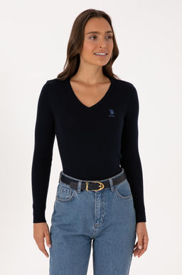 Kad_n Lacivert Basic Kazak Sepette S_rpriz _ndirim - U.s. polo assn фото 3