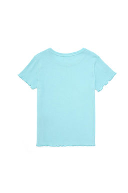 Базовая футболка зеленого цвета для девочек Неожиданная скидка в корзине - U.s. polo assn фото 3