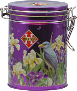 HILLTOP. 8 марта. Банка с клипсой. Ирисы 100 гр. жест.банка