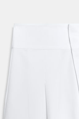 PANTAL?N BALLOON PLIEGUES / Blanco
