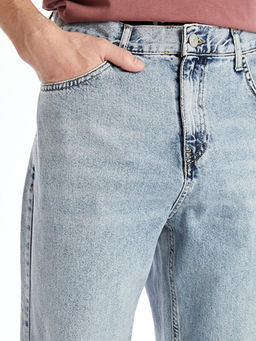 Baggy Fit Erkek Jean Pantolon