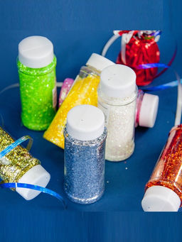 Конфетти «Шестиугольники» жемчужные, голография, 0.1 см, 90 г