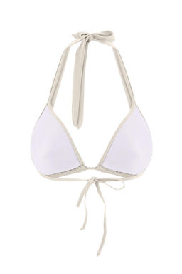 Ekru Ucgen Tunelli Kapl? Bikini Ustu TBESS26BU00001