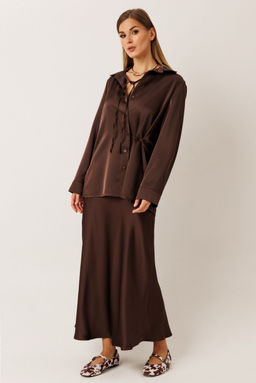 Блуза KOKOdea 20004 шоколад