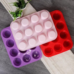 Форма для выпечки 12 ячеек силиконовая / HL-321 / уп 200/ 29x22x3 см/0,145/ - ГалеонТрейд фото 6