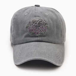 Кепка женская «Сердце» MINAKU, серая, размер 58