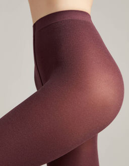 Колготки теплые CONTE Плотные меланжевые колготки TRENDY MELANGE melanzana - Conte elegant фото 3