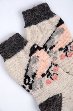 Женские шерстяные носки Стильная шерсть фото 2