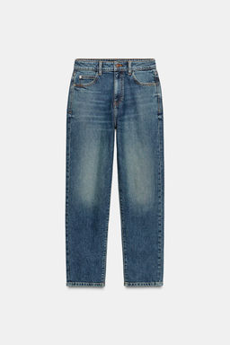 JEANS Z.01 MOM FIT TIRO ALTO / Azul - Zara фото 7