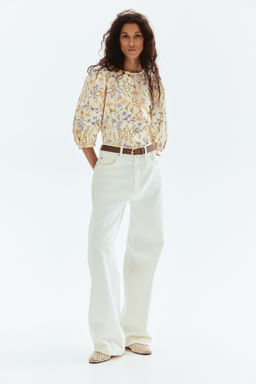 Blusa de popelina - H&m фото 6