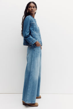 Wide Ultra High Jeans - H&m фото 6