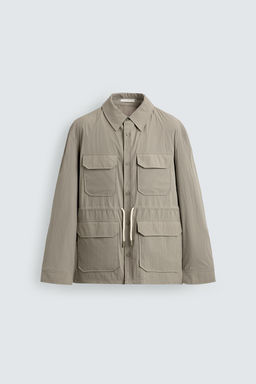PARKA T?CNICA LIGERA / Beige claro - Zara фото 7