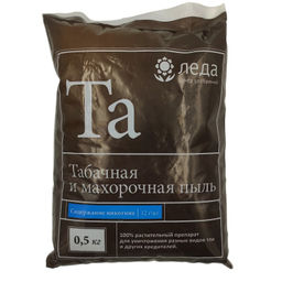 Пыль табачная 0,5кг от луковой мухи, крестоцв.блошки, белянки, тли, трипсов, медяницы