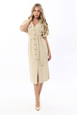 Платье Golden Valley 44106 бежевый  фото 2