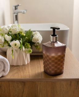 Диспенсер для жидкого мыла Glam шоколад