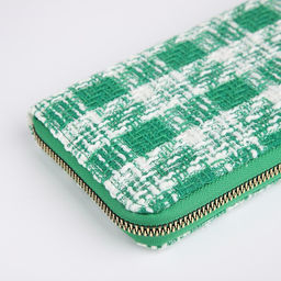 Кошелёк на молнии, цвет зелёный - Simaland фото 3