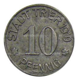 10 пфеннигов 1919 года Германия  Нотгельд Трир