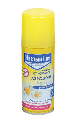 ЧИСТЫЙ ДОМ от комаров Спрей 95мл