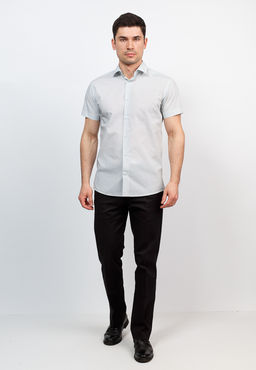 Сорочка мужская короткий рукав GREG 143/109/2034/ZS/1  фото 4