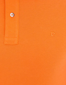 Turuncu Slim Fit Basic Ti__rt