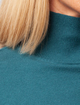 VILATTE / Асимметричный свитер тонкой вязки  фото 5