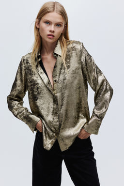 Camisa de sat?n - H&m фото 5
